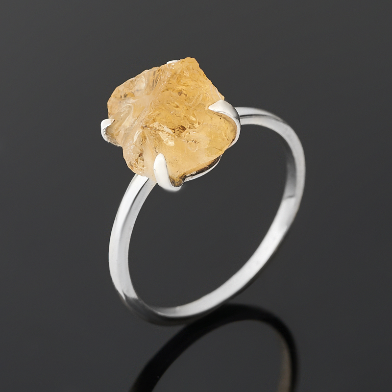 

Кольцо цитрин (серебро 925 пр.) размер 18,5