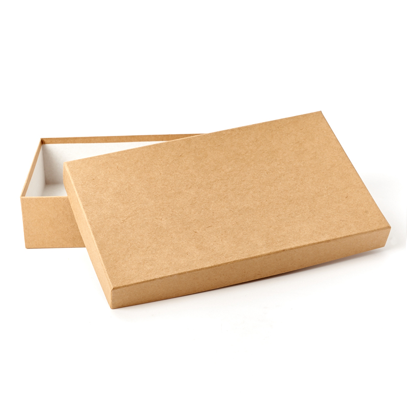 Подарочная упаковка (картон) универсальная (коробка) (бежевый) 240х140х50 мм