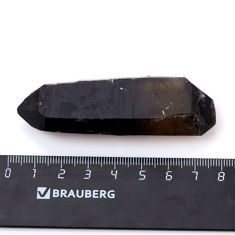 Кристалл раухтопаз с цитрином Россия (двухголовик) S (4-7 см)