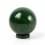 Шар нефрит зеленый Россия (на подставке) 6 см