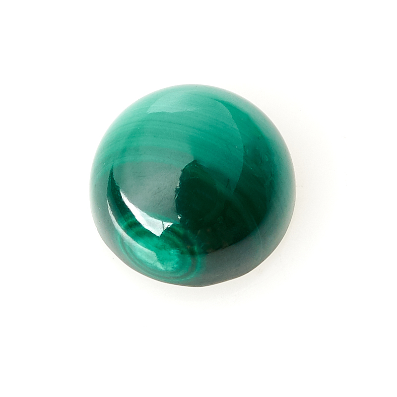 

Кабошон малахит 8 мм