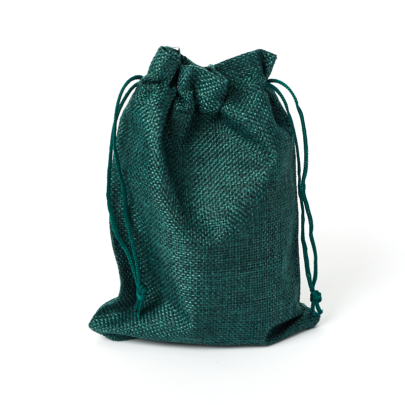 

Подарочная упаковка (текстиль) универсальная (мешочек плоский) (зеленый) 130х180 мм