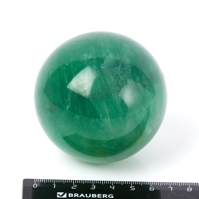 Шар флюорит зеленый 7 см