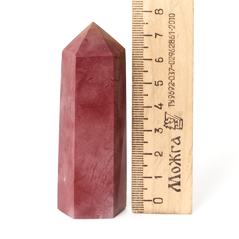 Кристалл яшма мукаит Австралия (ограненный) M (7-12 см)