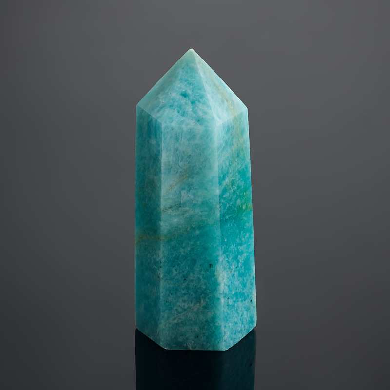 Кристалл амазонит Перу (ограненный) S (4-7 см) (1 шт)