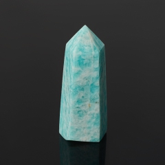 Кристалл амазонит Перу (ограненный) S (4-7 см) (1 шт)