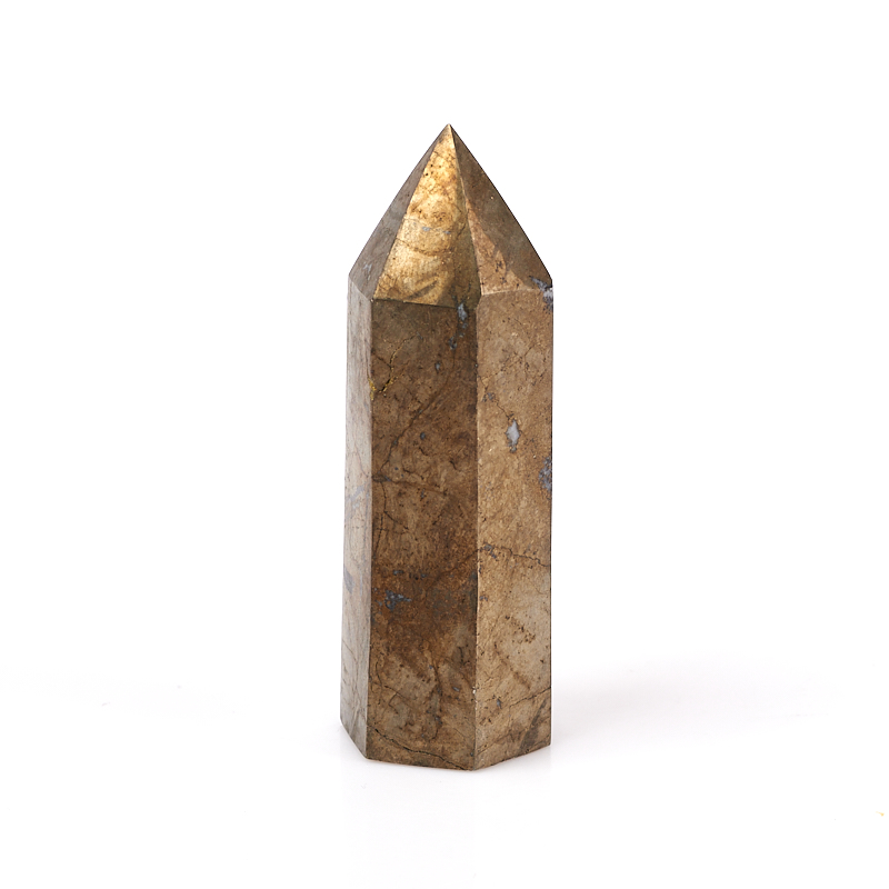 Кристалл пирит Перу (ограненный) S (4-7 см) (1 шт)