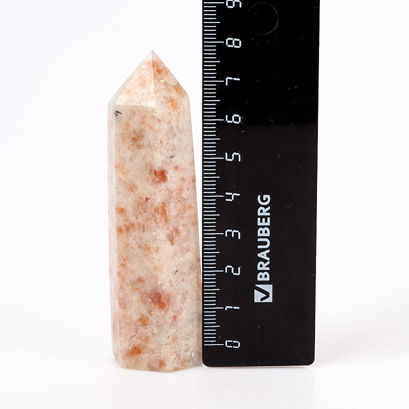 Кристалл солнечный камень Индия (ограненный) M (7-12 см) (1 шт)