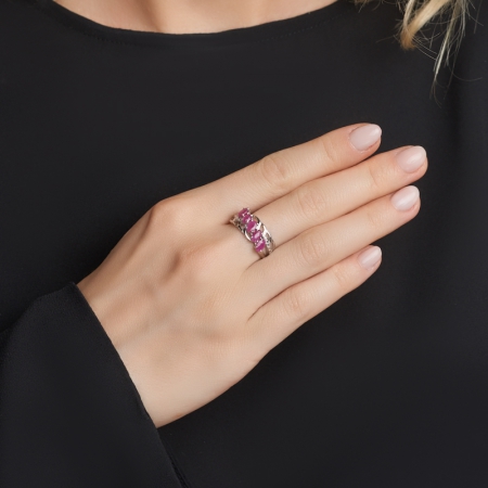 Купить кольцо с рубином - продажа по низкой цене в интернет-магазине ...