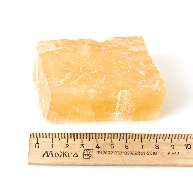 Образец кальцит желтый Бразилия M (7-12 см)