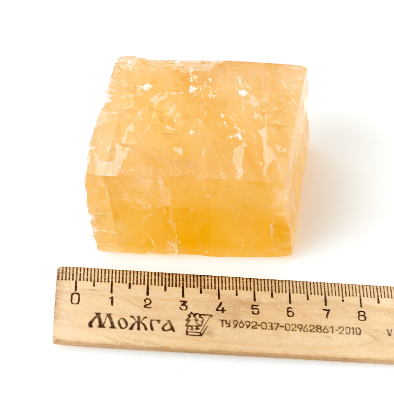 Образец кальцит желтый Бразилия M (7-12 см)