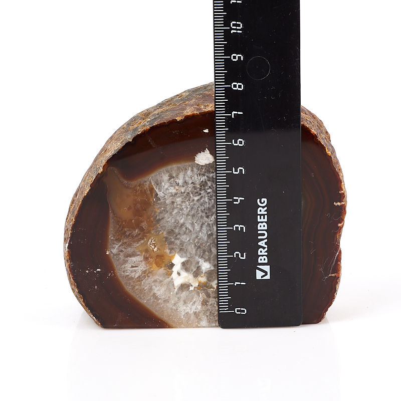 Жеода агат серый Ботсвана M (7-12 см)