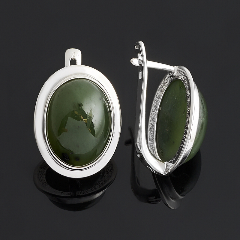 серебряные серьги с нефритом. серёжки серебро нефрит топаз. серьги с нефритом 340-ns. серьги сг-2-4050 серебро с нефритом. серьги из черненого серебра с нефритом.
