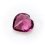 Огранка гранат родолит Индия сердце (1 шт) 5*5 мм