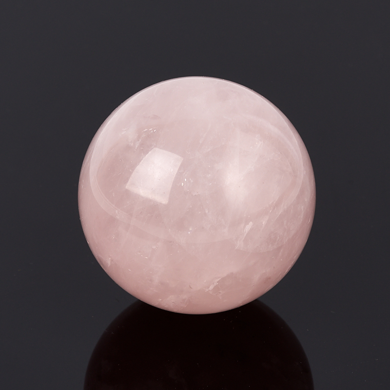 Шар розовый кварц Мадагаскар 4,5 см