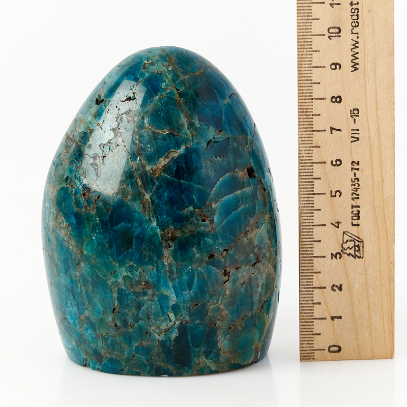 Стела апатит синий Бразилия M (7-12 см)