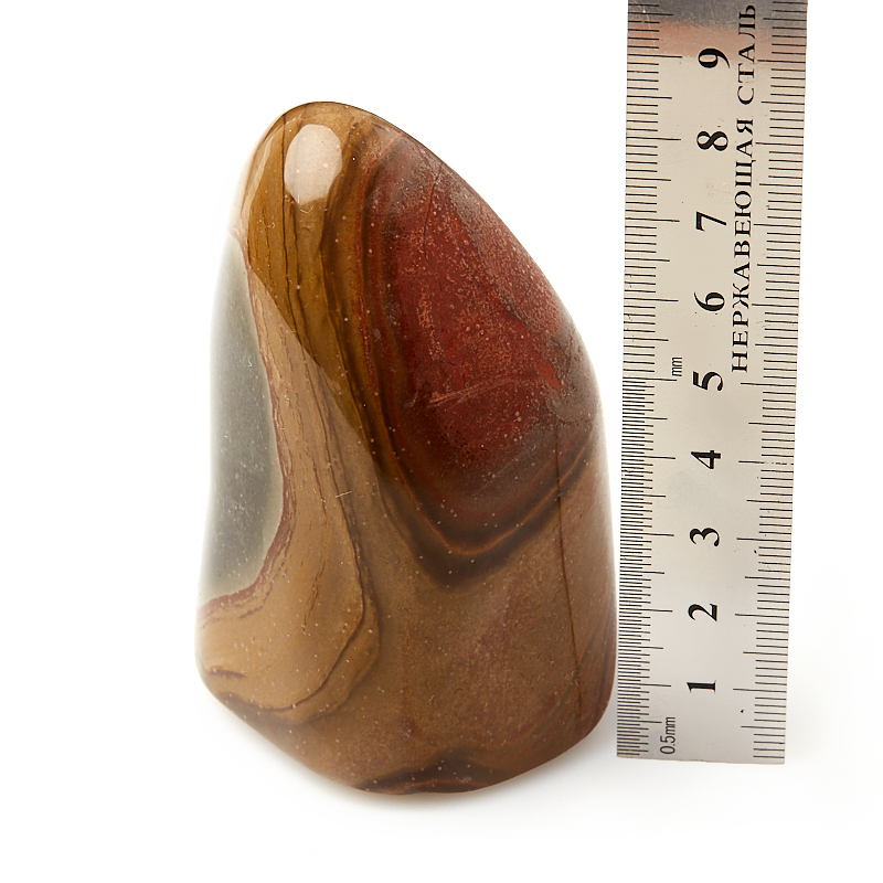 Стела яшма пестроцветная Мадагаскар M (7-12 см)