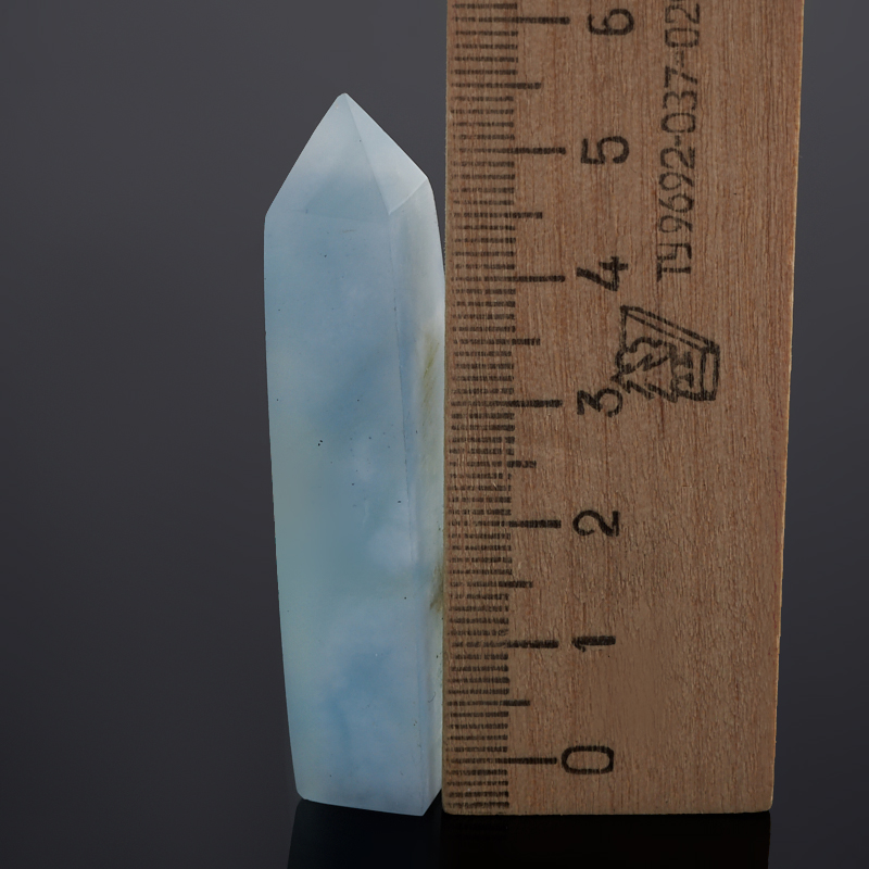 Кристалл аквамарин Бразилия (ограненный) S (4-7 см)