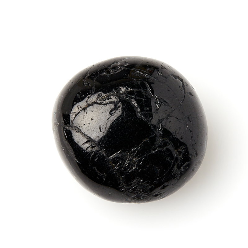 Галтовка турмалин черный (шерл) Бразилия (2,5-3 см) (1 шт)