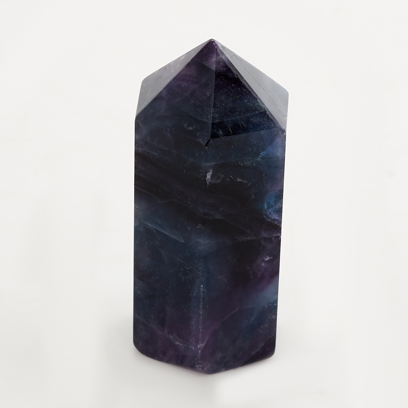 Кристалл флюорит фиолетовый Китай (ограненный) XS (3-4 см) (1 шт)