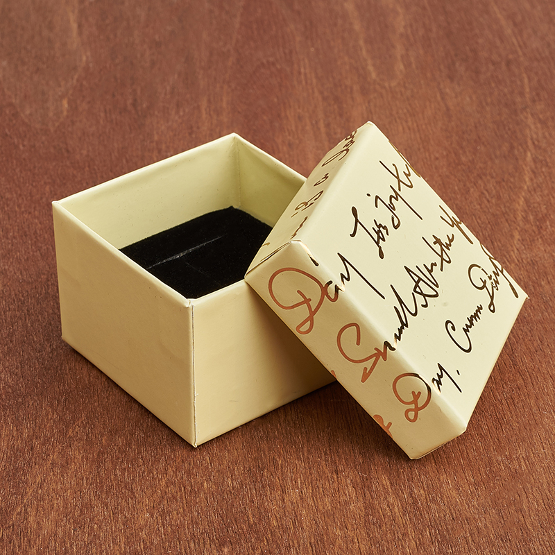 Подарочная упаковка под комплект (цепь, кольцо/серьги) (коробка) (микс) 45х45х35 мм