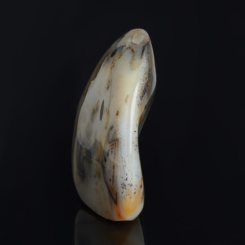 Стела агат серый Ботсвана M (7-12 см)