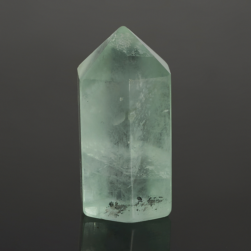 Кристалл флюорит зеленый Китай (ограненный) (2,5-3 см) (1 шт)