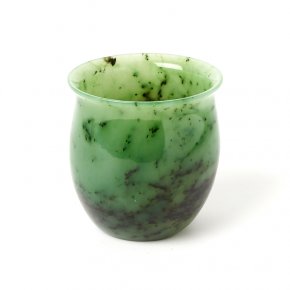 Посуда нефрит зеленый Россия (стакан) 5х5,5 см
