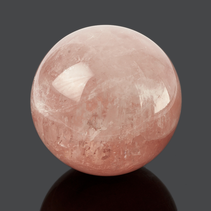 Шар розовый кварц Бразилия 7,5 см