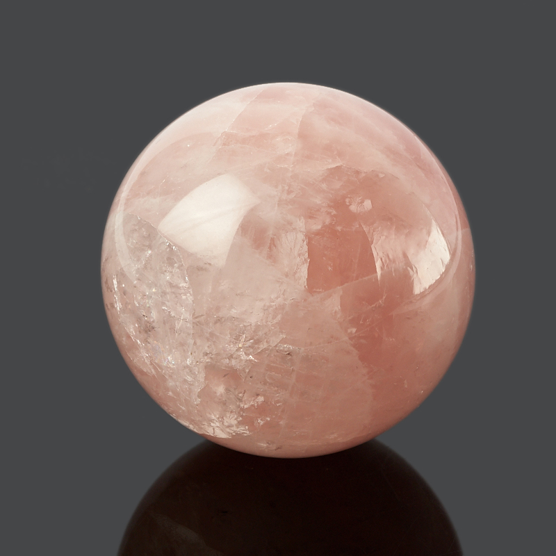 Шар розовый кварц Бразилия 5 см