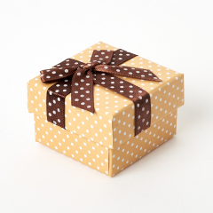 Подарочная упаковка  под кольцо/серьги (коробка) (микс) 45х45х30 мм