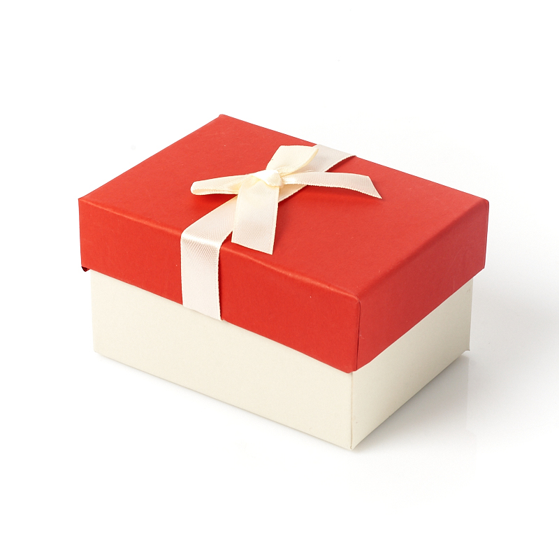Подарочная упаковка (картон, текстиль) универсальная (коробка) (микс) 100х70х60 мм