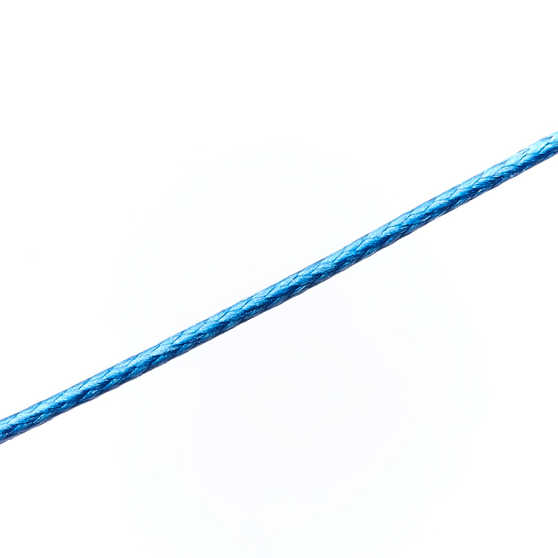 Шнурок (текстиль) (голубой) 70 см