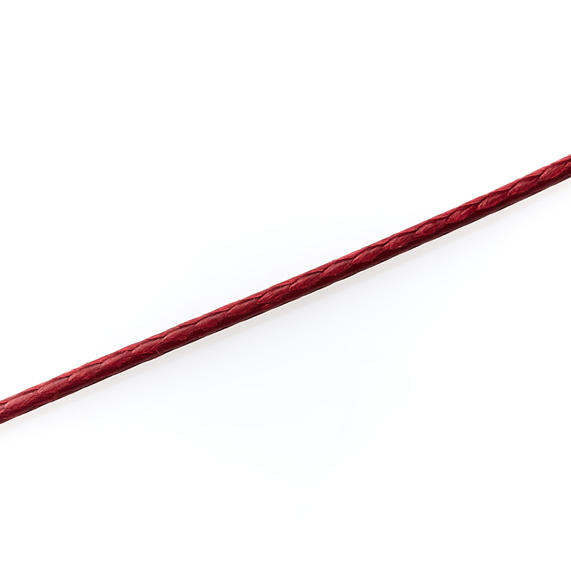 Шнурок (текстиль) (бордовый) 70 см