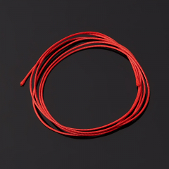 Шнурок (текстиль) (красный) 70 см