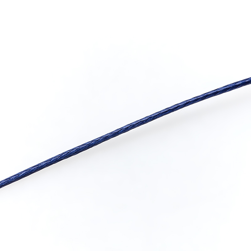 Шнурок (текстиль) (синий) 70 см