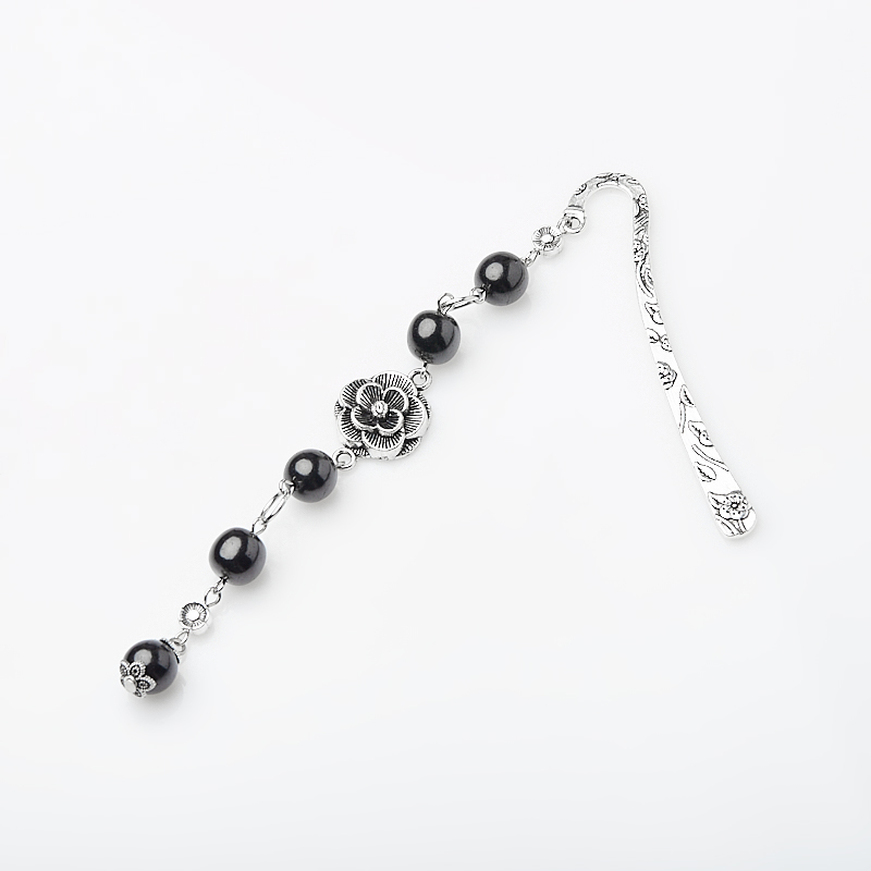 Закладка для книг гагат Грузия (биж. сплав) 8 см