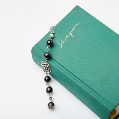 Закладка для книг гагат Грузия (биж. сплав) 8 см