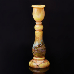 Подсвечник селенит Россия 21 см