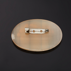 Брошь селенит Россия (биж. сплав)