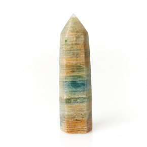 Кристалл кальцит голубой Мадагаскар (ограненный) M (7-12 см)
