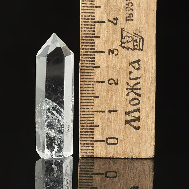 Кристалл горный хрусталь Бразилия (ограненный) XS (3-4 см) (1 шт)