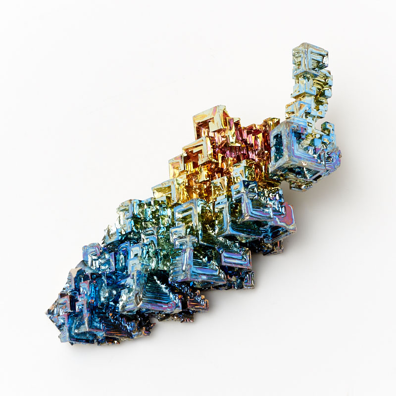 Кристалл висмут Германия (лабораторный) 7-9 см (1 шт)