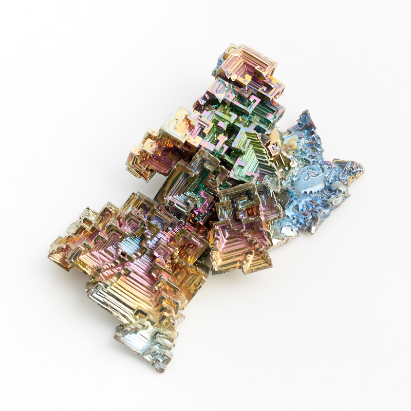 Кристалл висмут Германия (лабораторный) 7-9 см (1 шт)