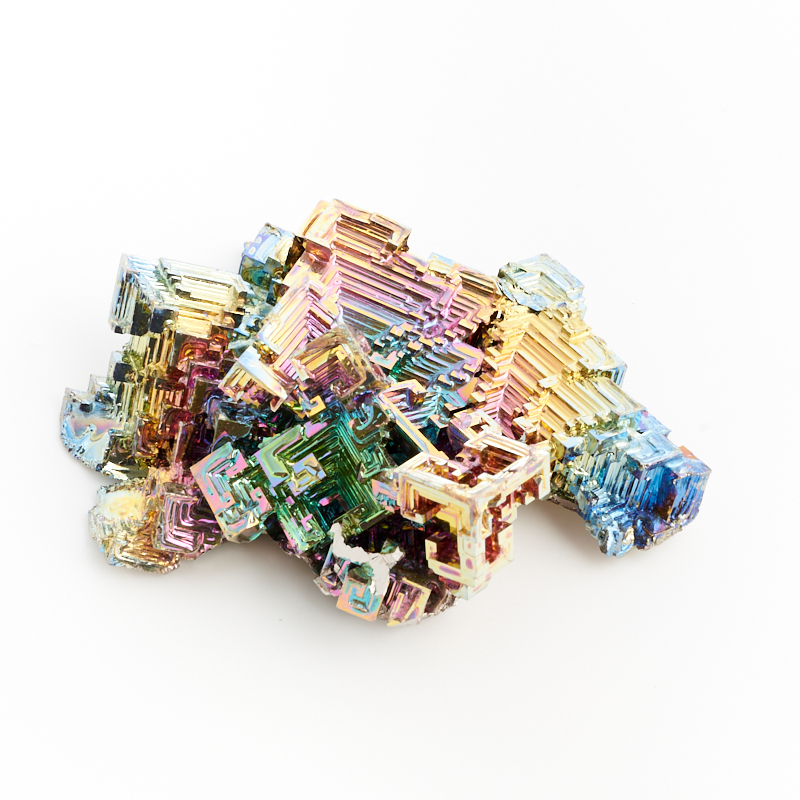 Кристалл висмут Германия (лабораторный) 7-9 см (1 шт)