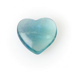 Сердечко флюорит зеленый 2 см