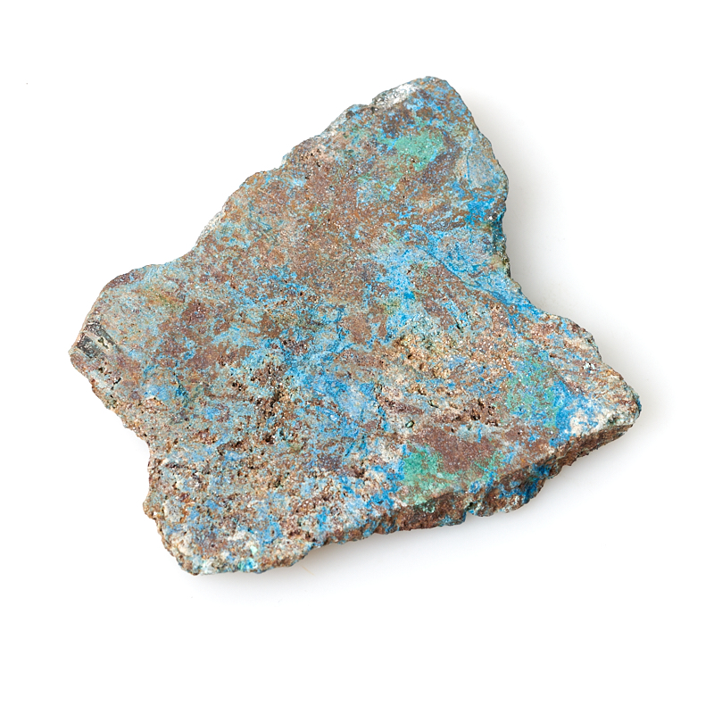 Срез хризоколла Конго M (7-12 см) (1 шт)