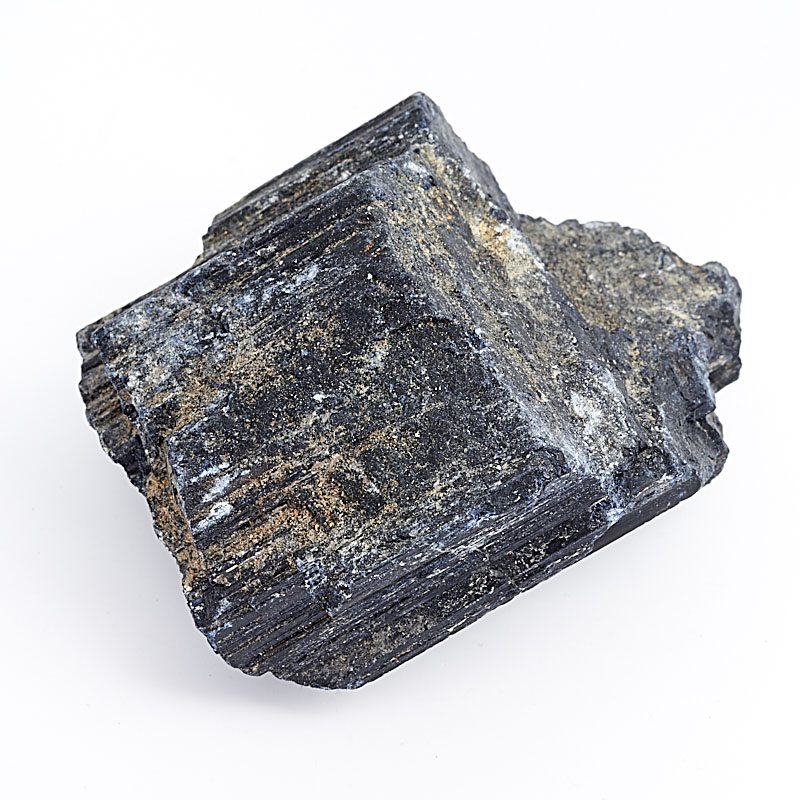 Кристалл турмалин черный (шерл) Бразилия M (7-12 см)