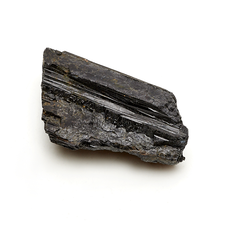Кристалл турмалин черный (шерл) Бразилия M (7-12 см) (1 шт)