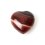 Сердечко агат красный Бразилия 2 см